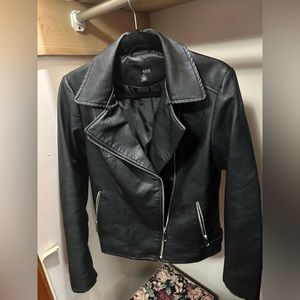 A New Approach pleather jacket